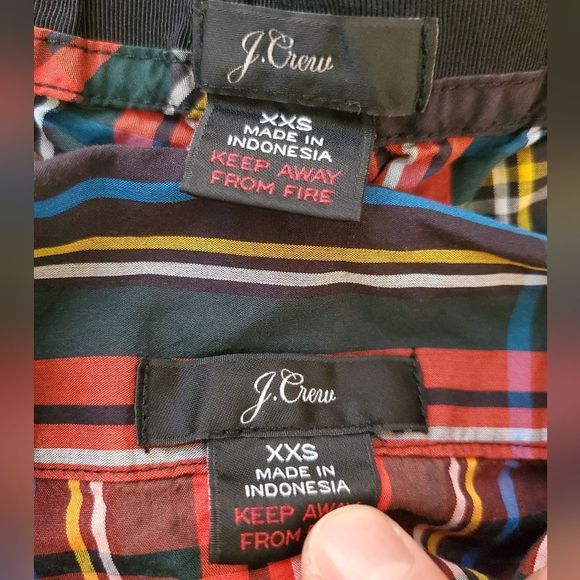 J. Crew Vintage Cotton Plaid Pajama Set - size XXS in Stewart tartan - Picture 15 of 16